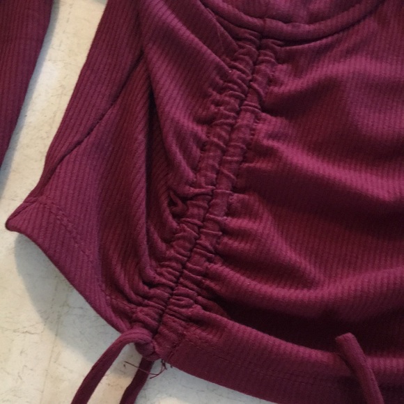 Princess Polly stormi top red adjustable - Picture 5 of 7